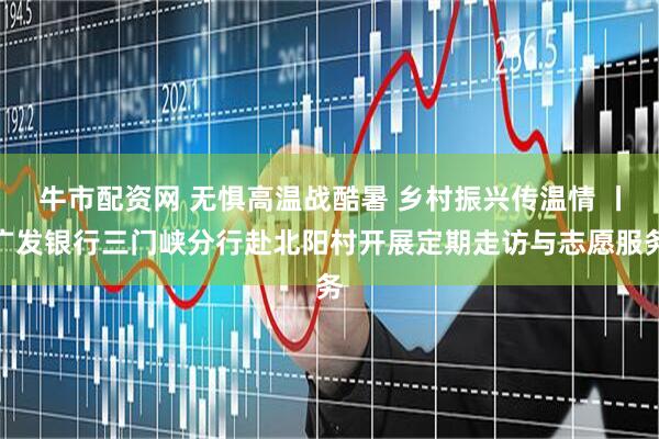 牛市配资网 无惧高温战酷暑 乡村振兴传温情 丨广发银行三门峡分行赴北阳村开展定期走访与志愿服务