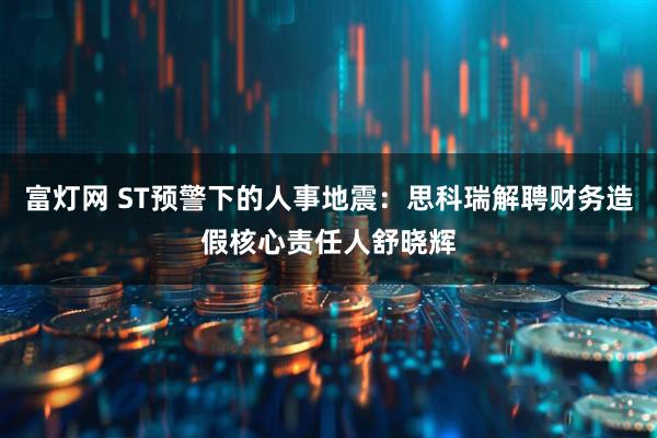 富灯网 ST预警下的人事地震:思科瑞解聘财务造假核心责任人舒晓辉